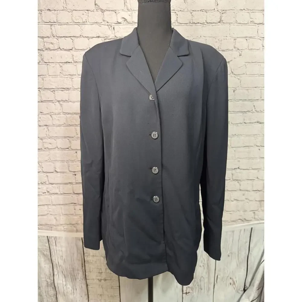 Liz Claiborne Collection Women's Navy Blue‎ Blazer Size 16